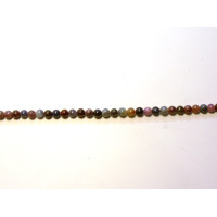 16 inch 6 mm Gemstone Round Bead Strand - Ruby Sapphire