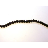 16 inch 8 mm Gemstone Round Bead Strand - Blue Goldstone