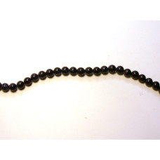 16 inch 6 mm Gemstone Round Bead Strand - Blue Goldstone