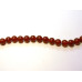 16 inch 12 mm Gemstone Round Bead Strand - Carnelian Agate