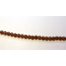 16 inch 8 mm Gemstone Round Bead Strand - Lepidochrosite (Natural Strawberry) Quartz