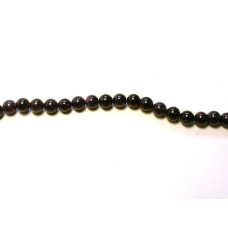 16 inch 10 mm Gemstone Round Bead Strand - Blue Goldstone