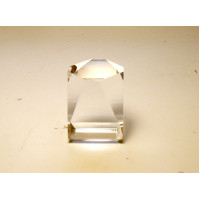 4cm x 4cm x 5cm Faceted Crystal Display/Stand