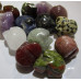 Skull 1 Inch Figurine - Mix Stones - 24 pcs pack