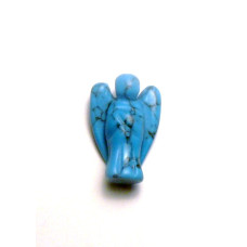 Angel 1 Inch Figurine - Howlite Turquoise