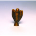 Angel Carved Fetish Bead 0.75 Inch - Tiger Eye