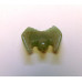 Bat Carved Fetish Bead 0.75 Inch - Aventurine