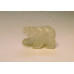 Bear Walking Carved Fetish Bead 0.75 Inch - Clear Quartz