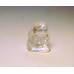 Buddha Classic Carved Fetish Bead 0.75 Inch - Clear Quartz