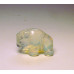 Buffalo Carved Fetish Bead 0.75 Inch - Opalite