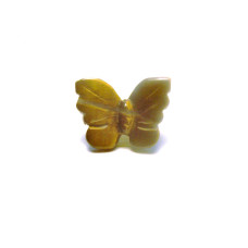 Butterfly 1 Inch Figurine - Tiger Eye