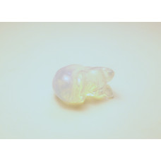 Cat Sleeping 1 Inch Figurine - Opalite