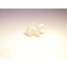 Dinosaur (Stegosaurus) 1 Inch Figurine - Clear Quartz