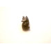 Coyote Howling 1 Inch Figurine - Blue Goldstone