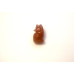 Coyote Howling 1 Inch Figurine - Carnelian Agate