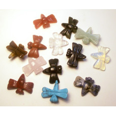 Dragonfly 1 Inch Figurine - Assorted Stones 