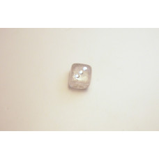 Dice 1 Inch Figurine - Clear Quartz