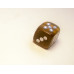 Dice 1 Inch Figurine - Tiger Eye