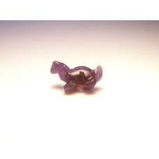 Dinosaur (Diplodocus) 1 Inch Figurine - Amethyst