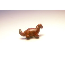 Dinosaur (Diplodocus) 1 Inch Figurine - Rainbow Jasper