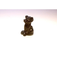 Dog Classic 1 Inch Figurine - Blue Goldstone