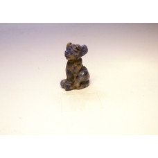 Dog Classic 1 Inch Figurine - Sodalite