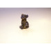 Dog Classic Carved Fetish Bead 0.75 Inch - Sodalite