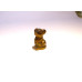 Dog Classic 1 Inch Figurine - Tiger Eye