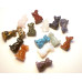 Dog Classic 1 Inch Figurine - Assorted Stones 