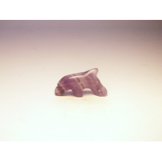 Dolphin Classic 1 Inch Figurine - Amethyst