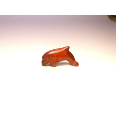 Dolphin Classic 1 Inch Figurine - Rainbow Jasper