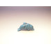 Dolphin Classic 1 Inch Figurine - Howlite Turquoise