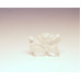 Dragon Classic Carved Fetish Bead 0.75 Inch - Clear Quartz