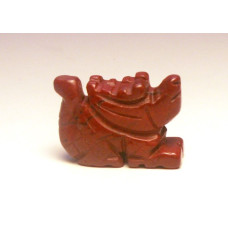 Dragon Classic 1 Inch Figurine - Rainbow Jasper