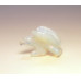 Eagle Classic Carved Fetish Bead 0.75 Inch - Opalite