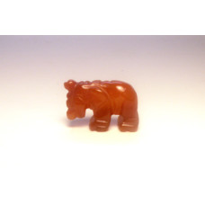 Elephant Classic 1 Inch Figurine - Agate