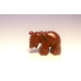 Elephant Classic 1 Inch Figurine - Rainbow Jasper