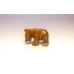 Elephant Classic 1 Inch Figurine - Tiger Eye