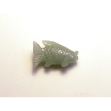 Fish Classic Carved Fetish Bead 0.75 Inch - Aventurine