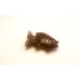 Fish Classic 1 Inch Figurine - Obsidian Black