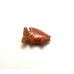 Fish Classic Carved Fetish Bead 0.75 Inch - Rainbow Jasper