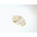 Frog Classic 1 Inch Figurine - Clear Quartz