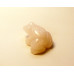 Frog Classic Carved Fetish Bead 0.75 Inch - Rose Quartz