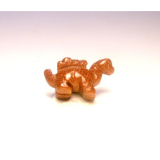 Dinosaur (Stegosaurus) 1 Inch Figurine - Goldstone