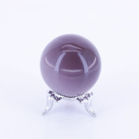 40mm Fiber Optic Sphere - Purple - 6 pcs pack