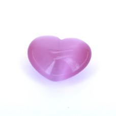 Small Fiber Optic Heart - Pink