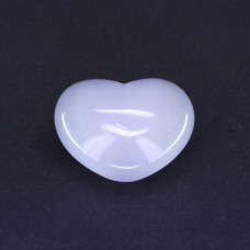 Small Fiber Optic Heart - White