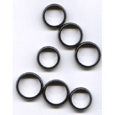 Magnetic Hematite Ring Band 10 piece pack -Size 12