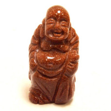 Buddha Standing 2.25 Inch Figurine - Goldstone