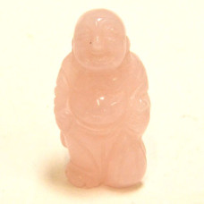 Buddha Standing 2.25 Inch Figurine - Rose Quartz